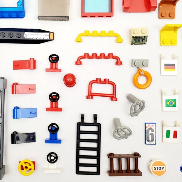 LEGO Wheels Tires Hubs Car Vehicle Brick Parts Pieces Accessories Minifigure Lot - Picture 10 of 11